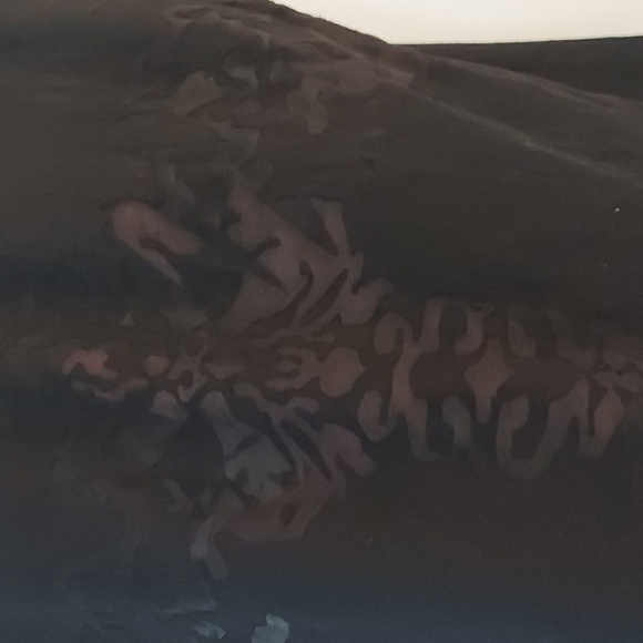 NWT I.AM.GIA Raye Black Sleeveless Burnout Top Lace Size XL - Picture 5 of 11